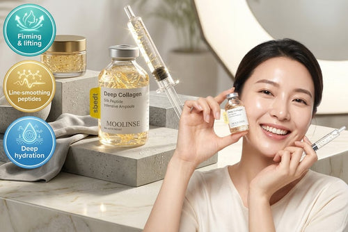 Collagen silk peptide serum