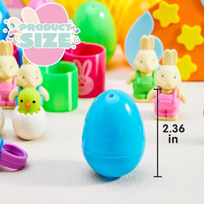 Prefilled Easter eggs with toys and stickers – image 10