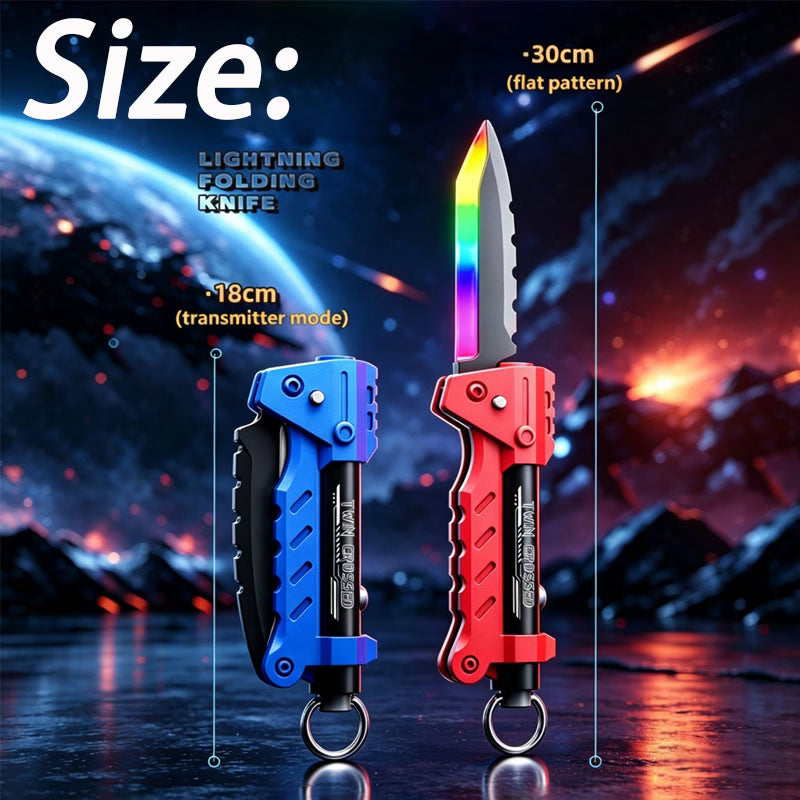 Folding multi-color shooting sword toy – image 8