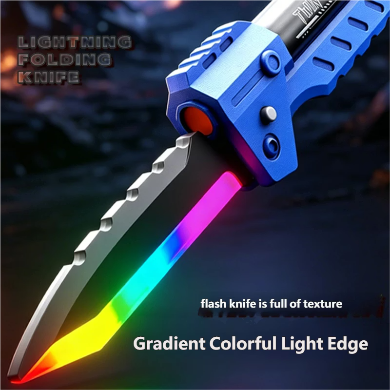Folding multi-color shooting sword toy – image 4
