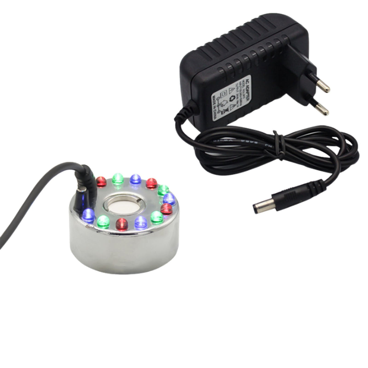 Ultrasonic mist maker with LED lights – view 2