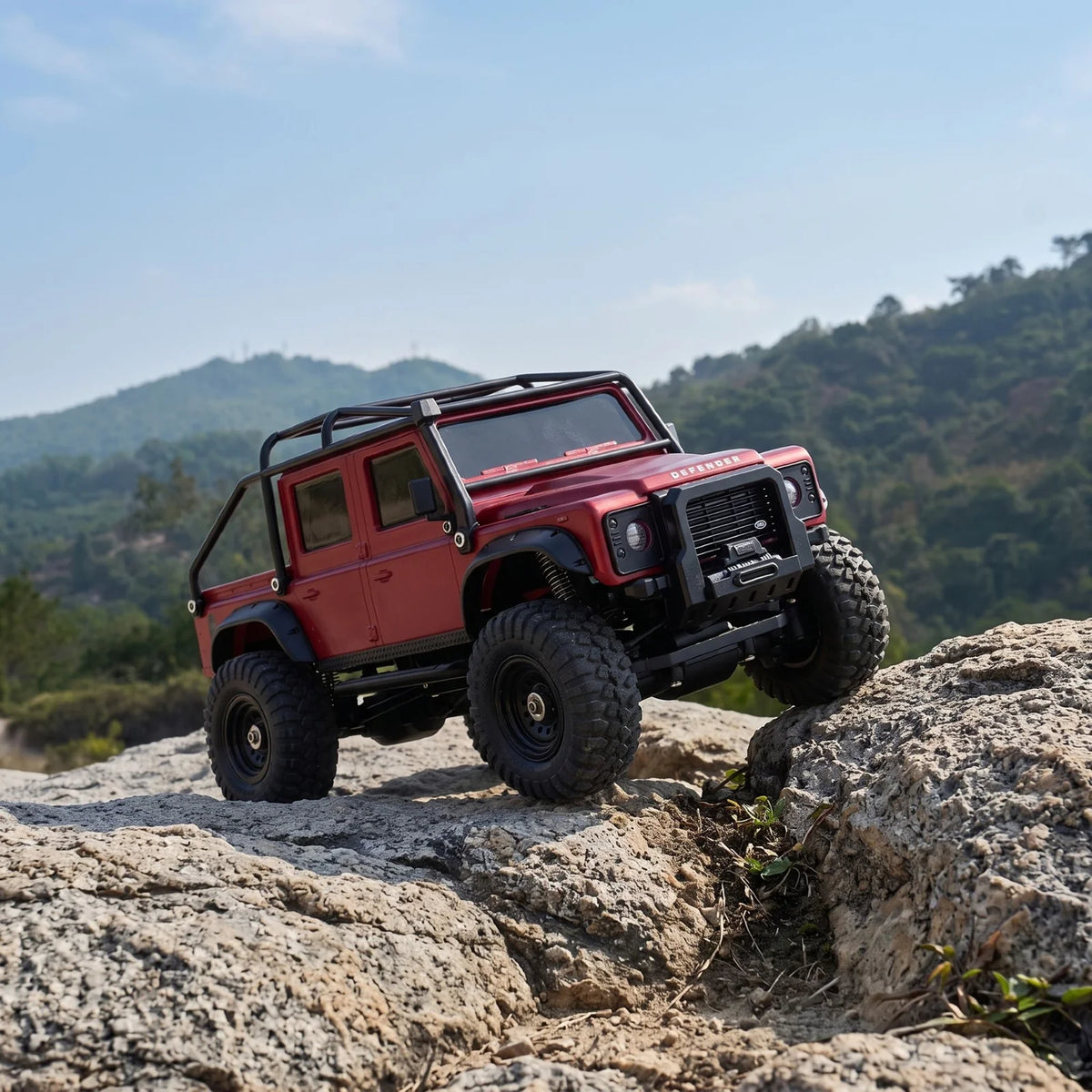 1:43 Land Rover Defender 110 RC Crawler – Mini RC Car – image 6