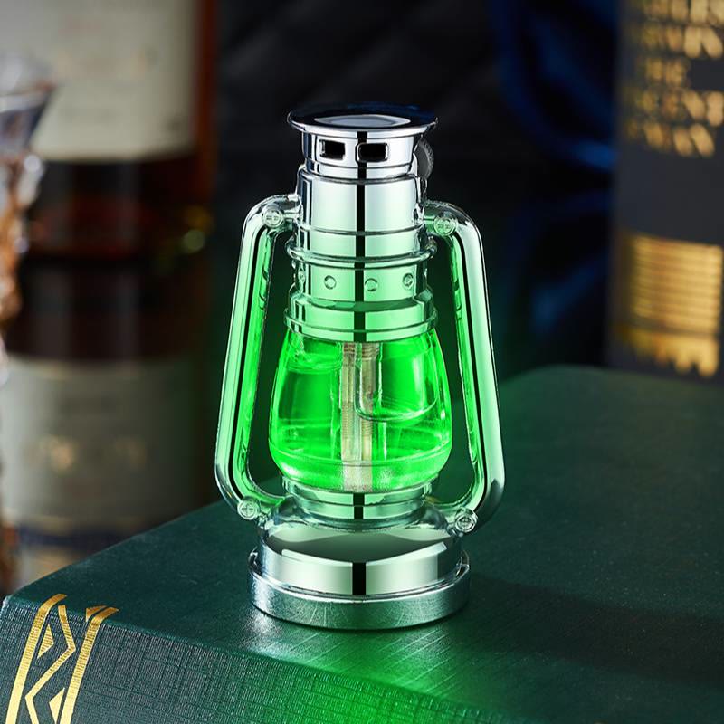 Vintage oil lamp butane lighter – view 7