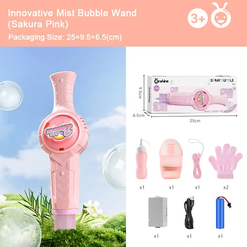 Mist bubble machine for kids