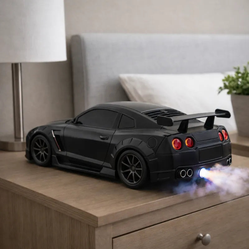 Hypercar Alarm Clock with Engine Sound & LED Lights – image 6