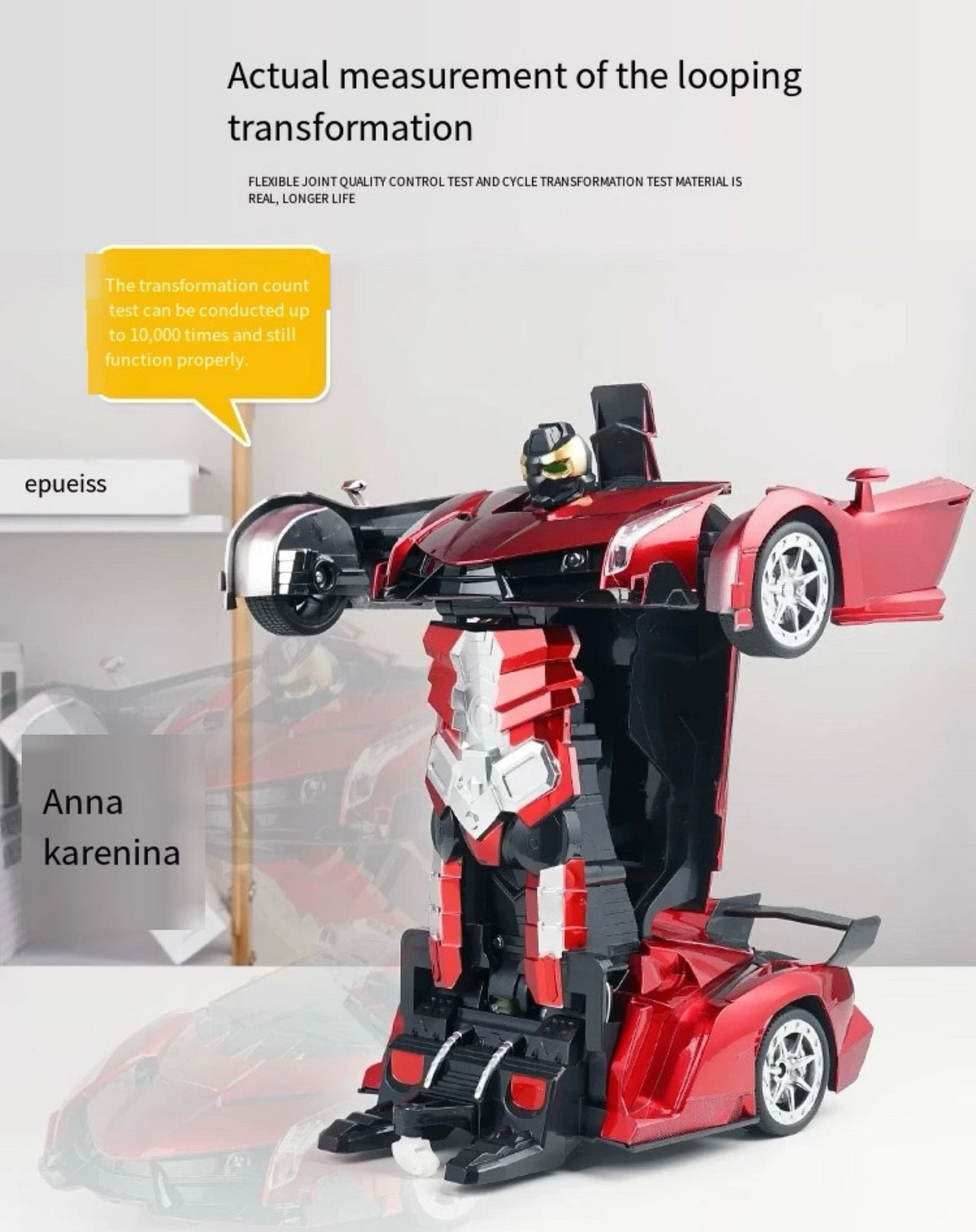 Gesture control transforming RC car – image 6