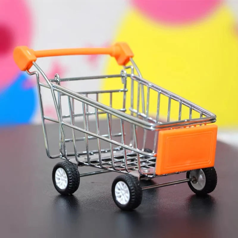 Parrot Training Toy Set with Mini Shopping Cart & Ball – image 3