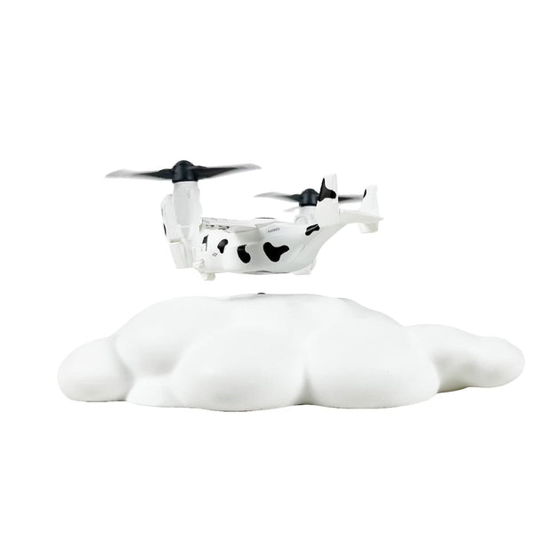 Maglev V-22 Osprey levitating aircraft model