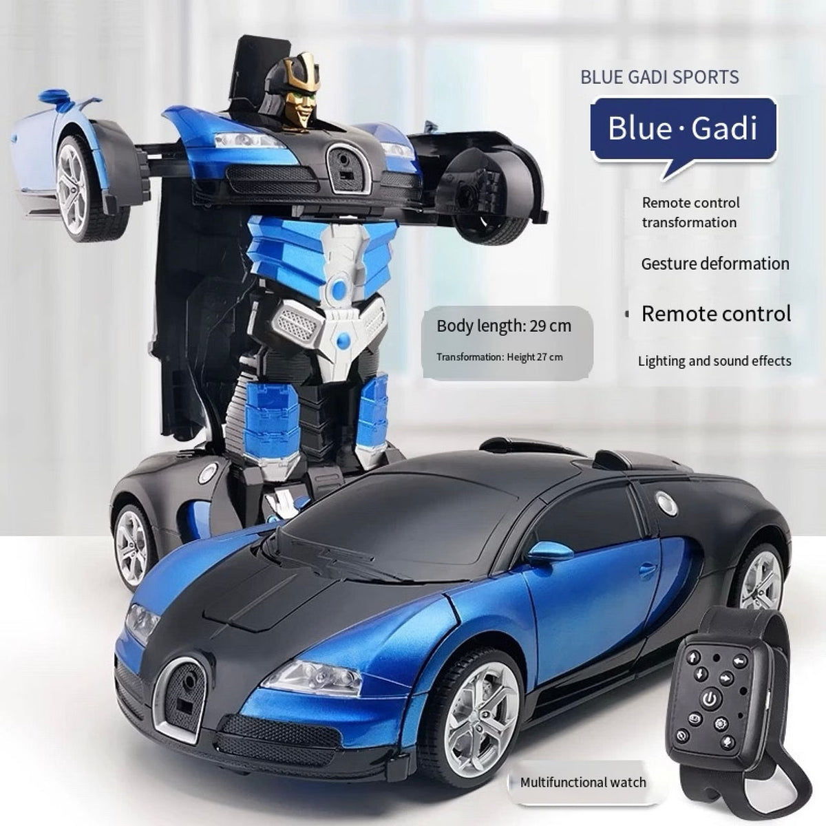 Gesture control transforming RC car – image 3