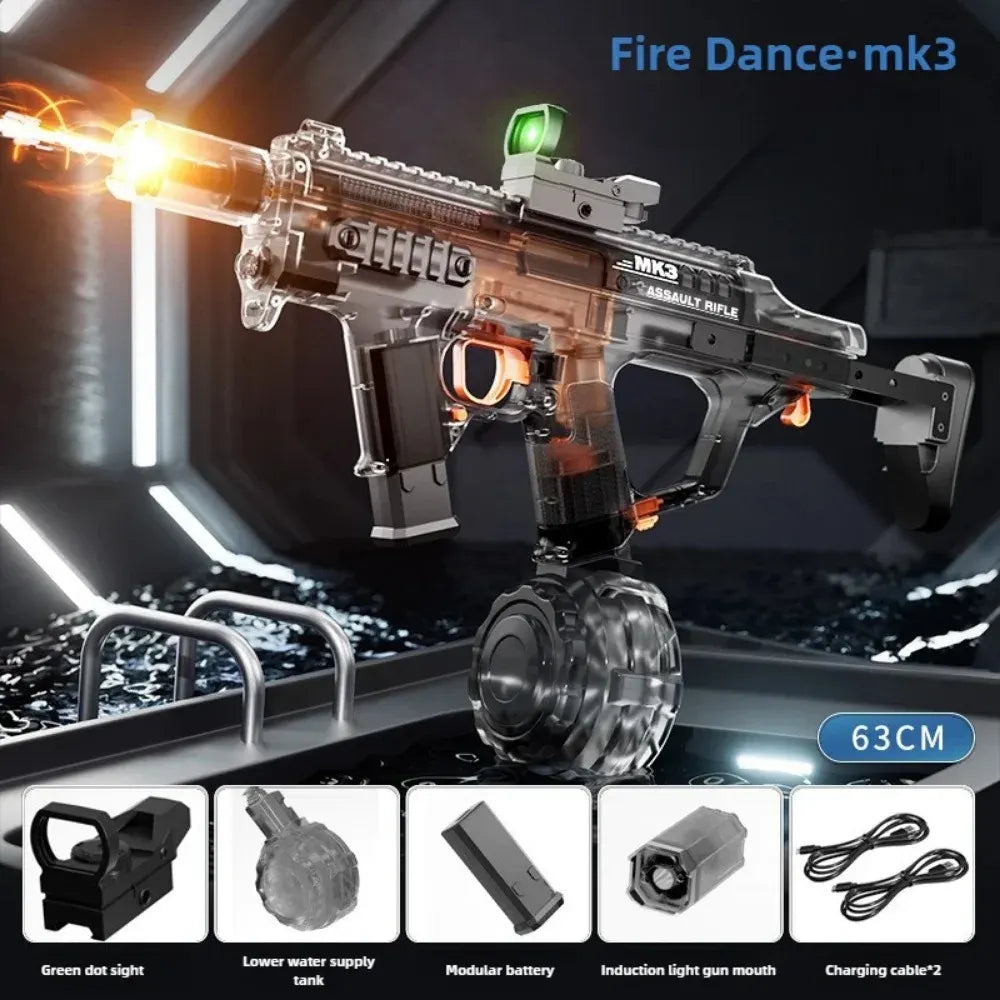 MK3 Electric Water Gun – Large Capacity Automatic Blaster – image 11