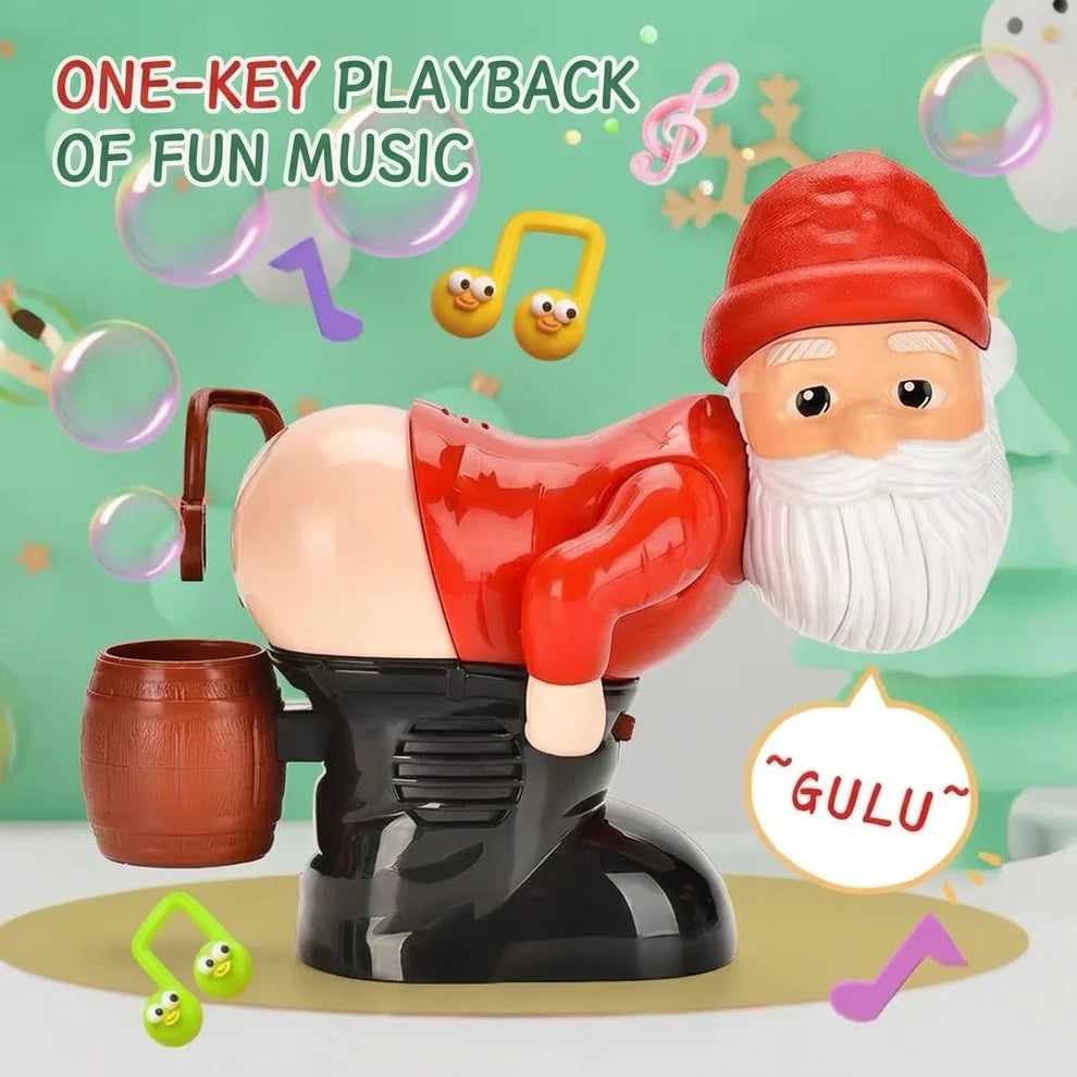 Farting Santa Bubble Machine with Music – Funny Xmas Toy – image 4