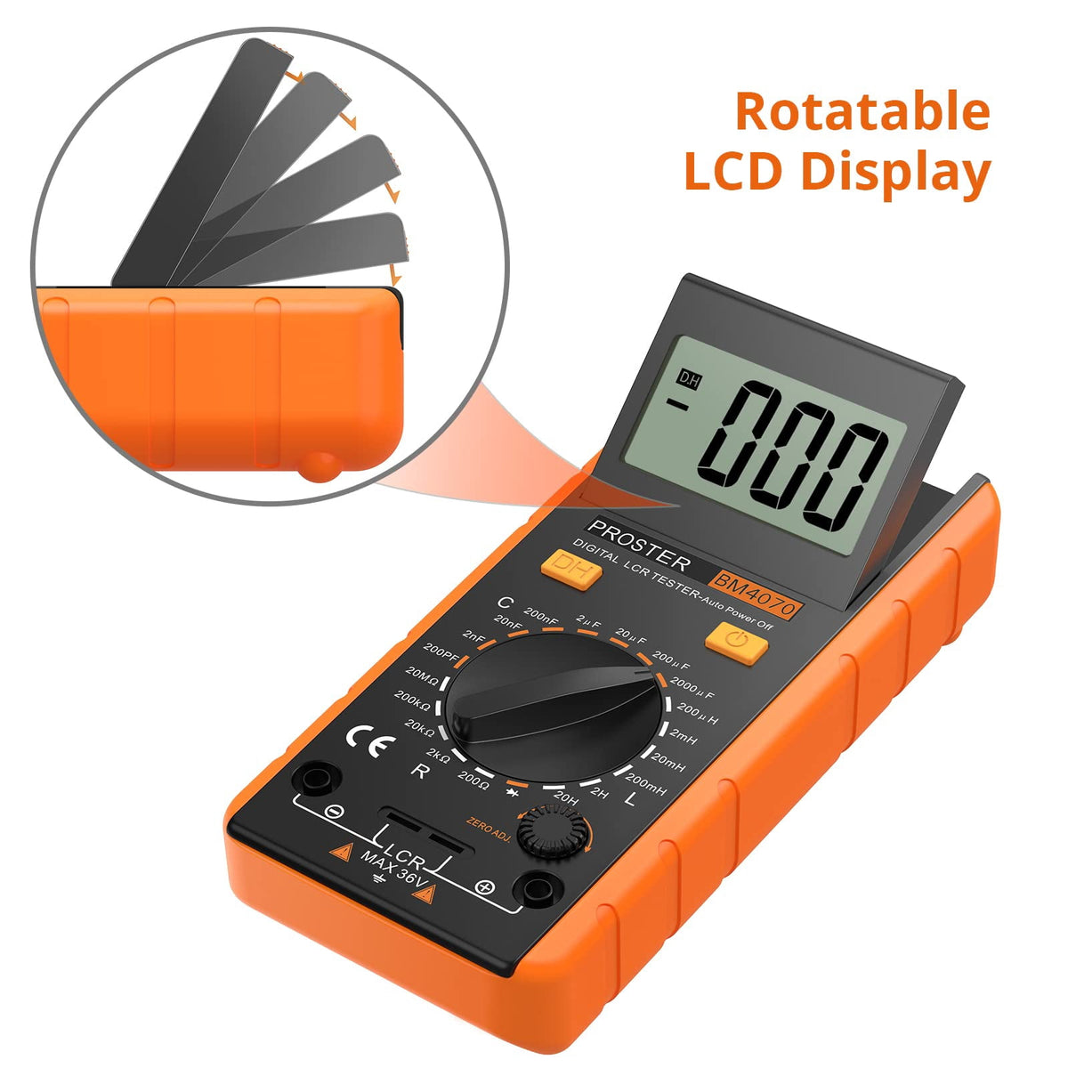 LCR meter capacitance tester – view 4