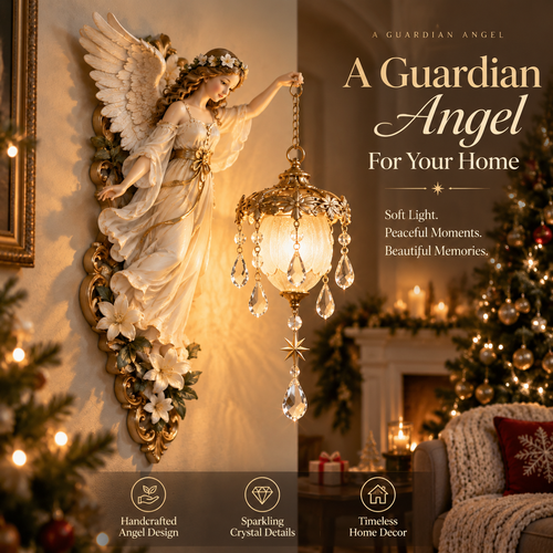 Guardian angel crystal light