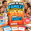 Who in Our Family? Party Game