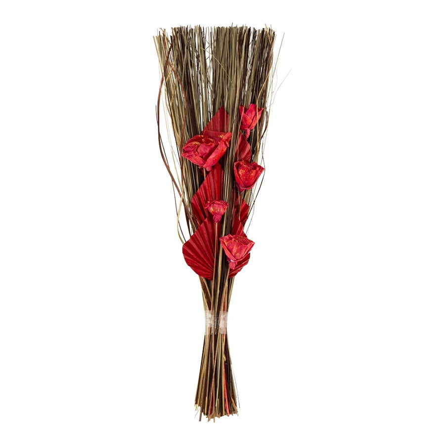 Dried flower bouquet