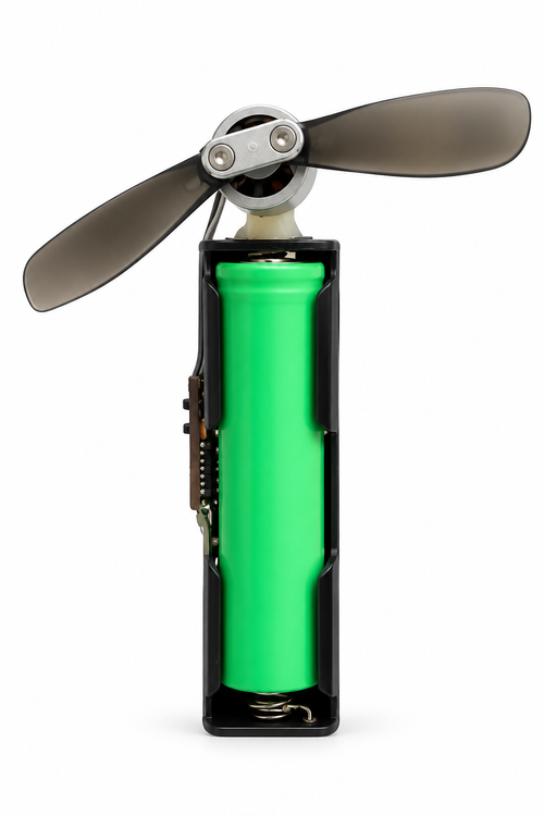 DIY brushless mini handheld fan STEM kit