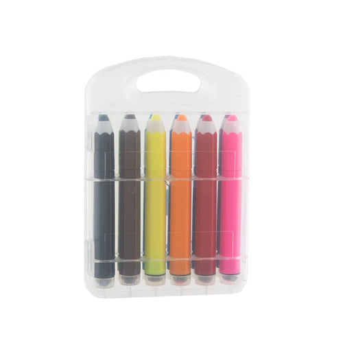 Felt pens with stamp ends, pack of 12