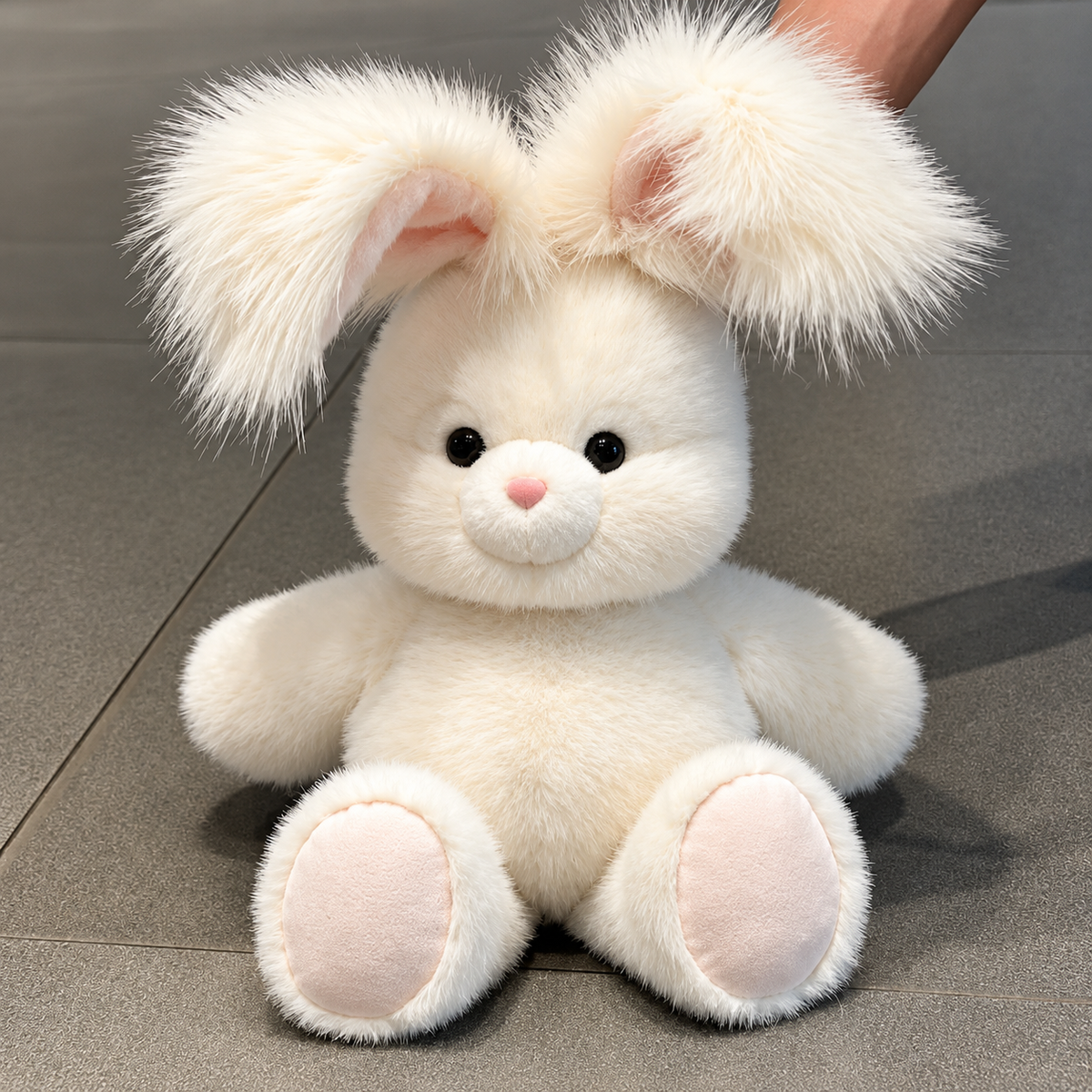 Long-eared rabbit plush pillow – image 2