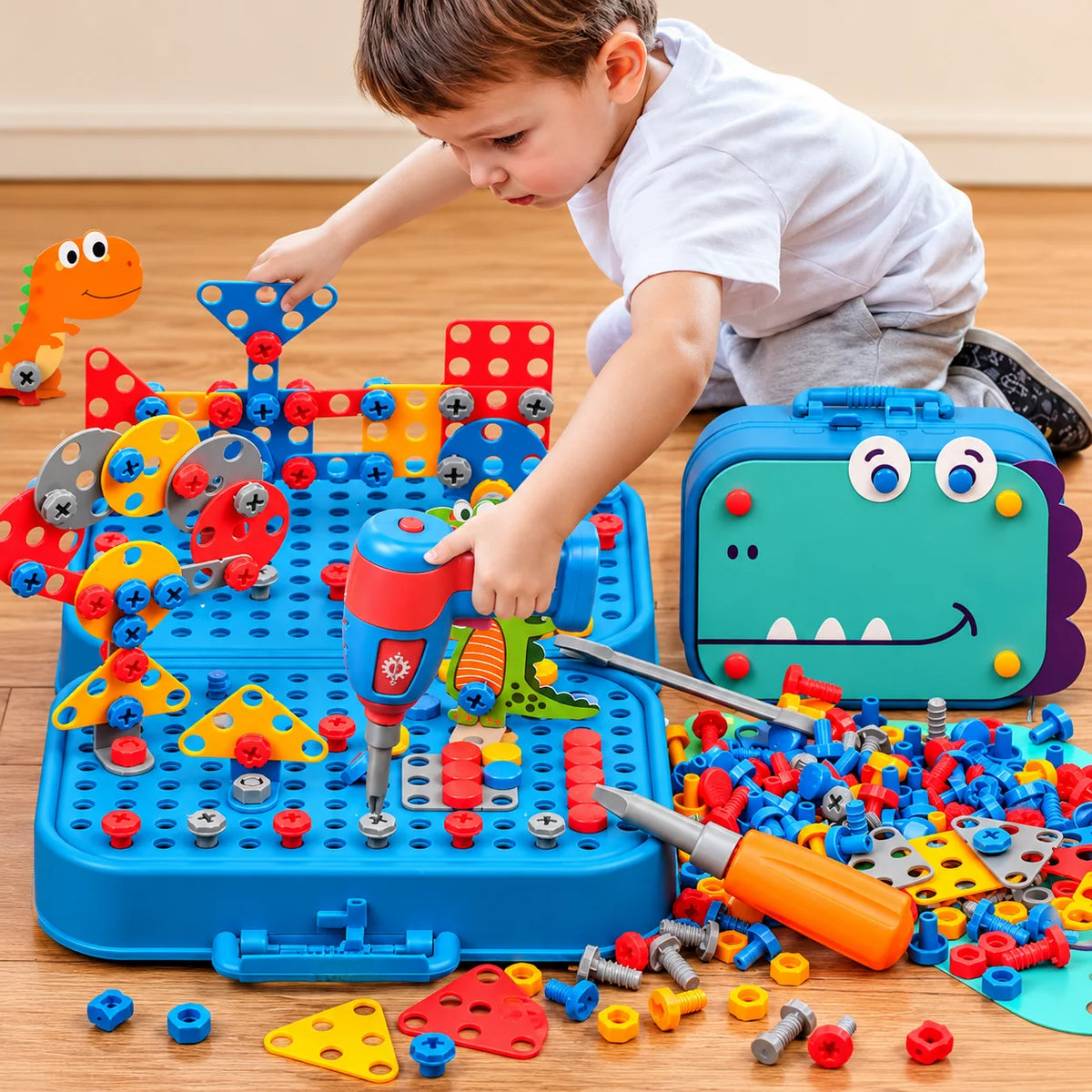 Dinosaur Drill & Assembly Tool Set