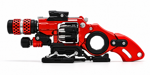 Revolver Fidget Toy – Futuristic Spinning Desk Fidget