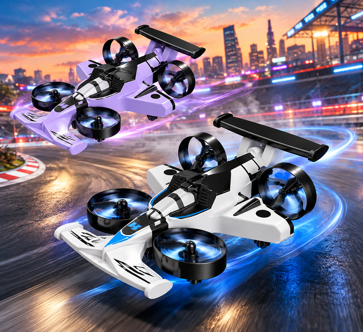 2-in-1 RC Flying Car & Drift Car – Remote Control Toy – image 3