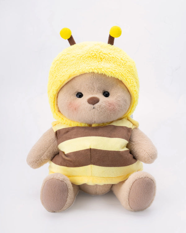 Honey Bee Teddy Bear – Handmade Jointed Plush Bear