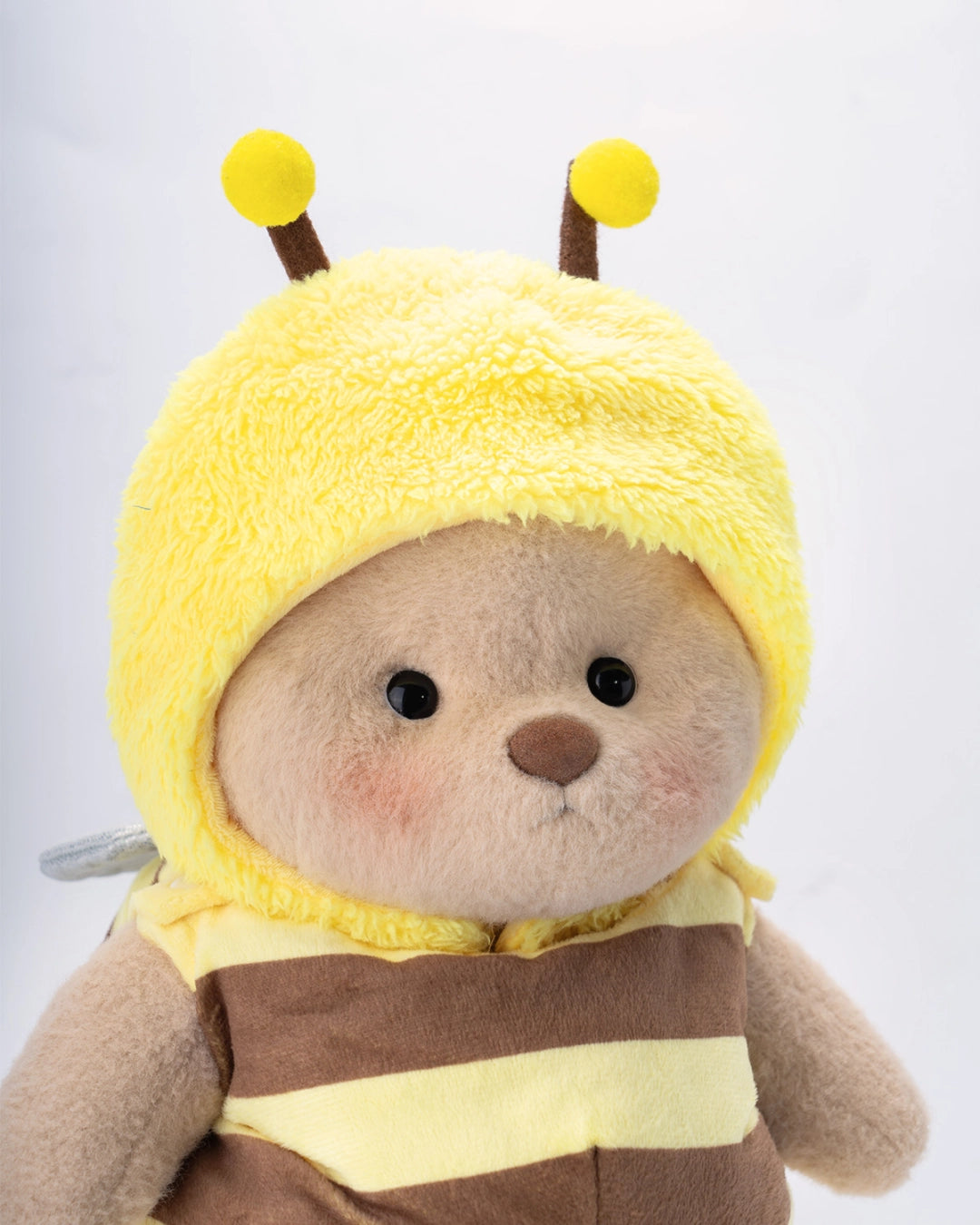 Honey Bee Teddy Bear – Handmade Jointed Plush Bear – image 5