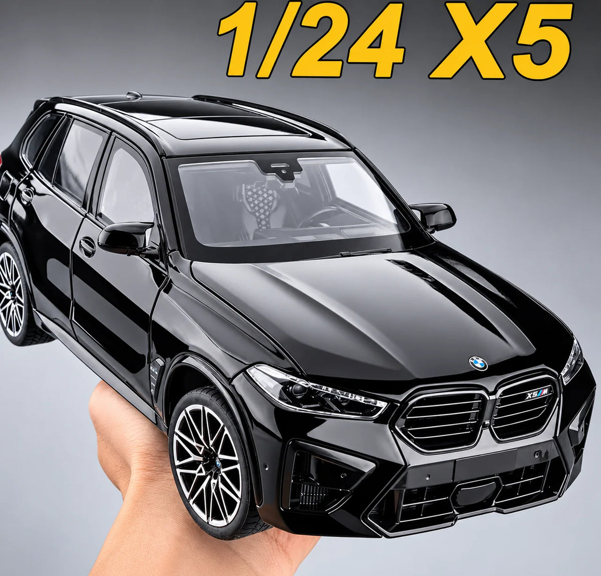 1:24 BMW X5 Model Car – Black