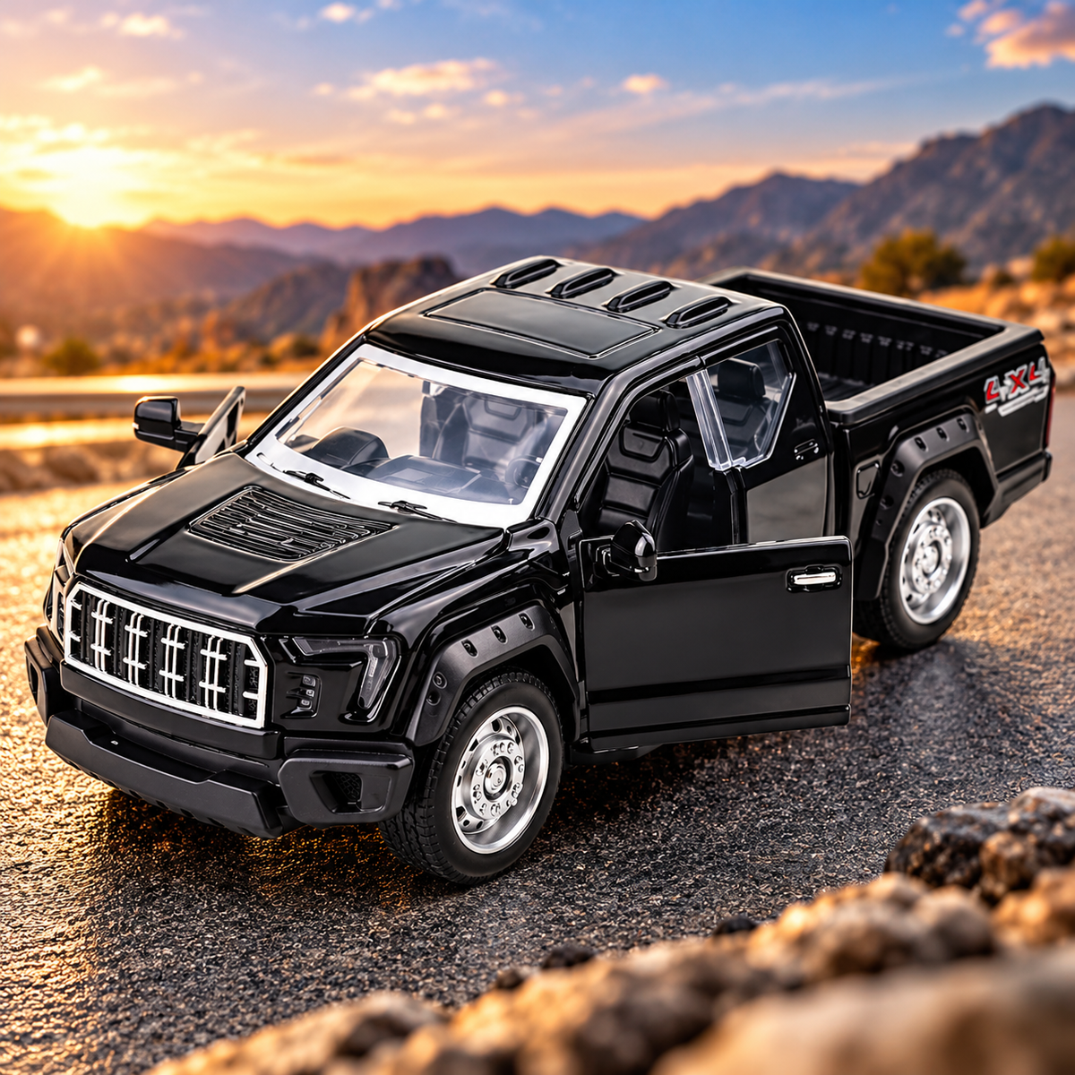 1:36 Scale F150 Off-Road Diecast Pickup Truck