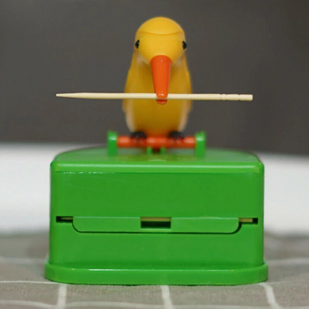 Bird-Shaped Automatic Toothpick Dispenser