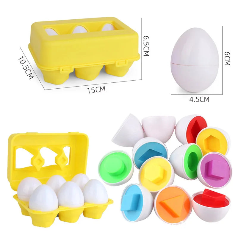 Egg Shape-Matching Puzzle – Learning Toy