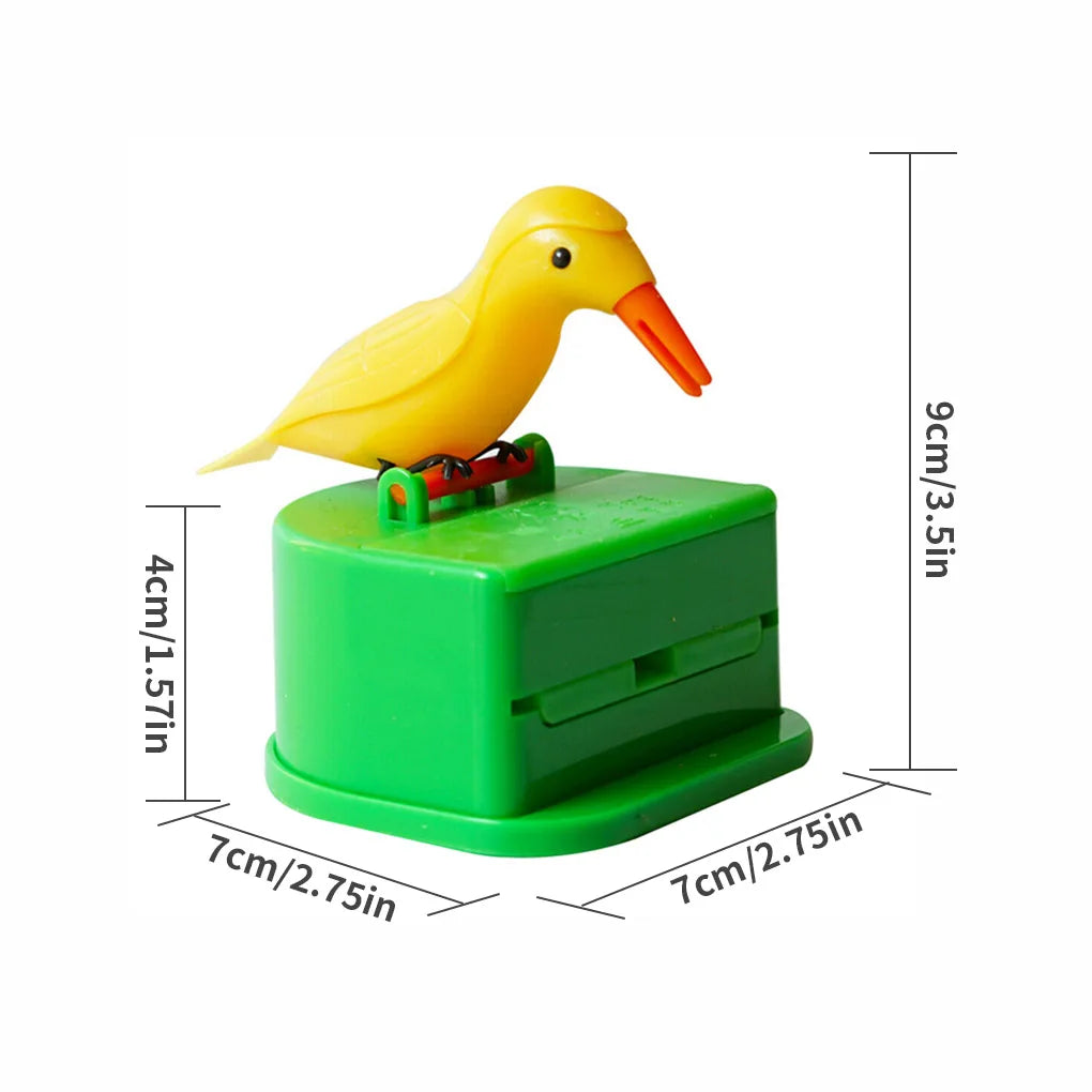 Bird-Shaped Automatic Toothpick Dispenser