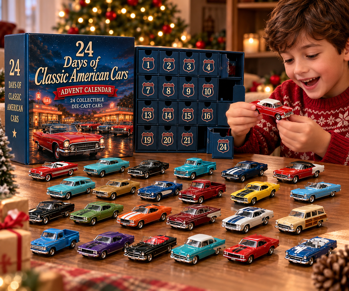 Classic American Cars Advent Calendar – 24 Days – image 3