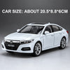 Honda Accord Sport Hybrid Model Car – White
