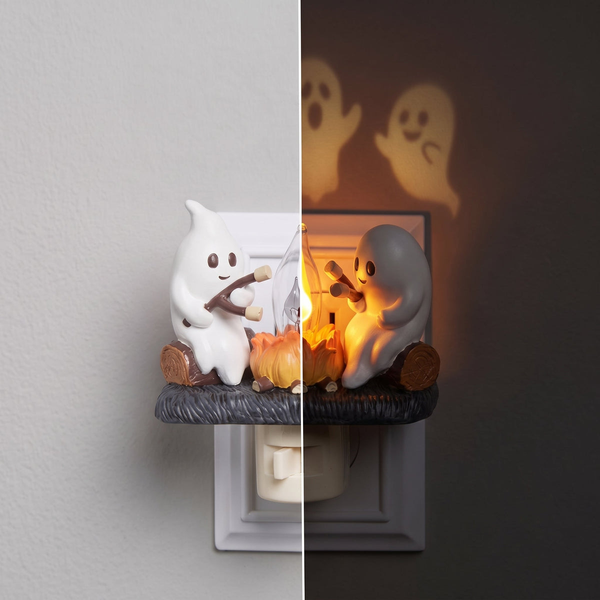 Flickering ghost night light – view 2