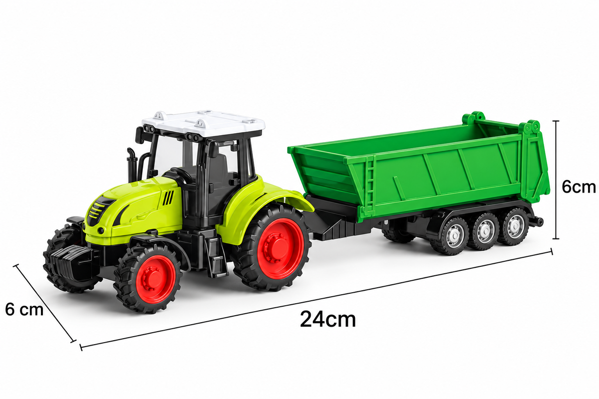 Farm Tractor Transport Truck Toy