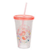 Mermaid Cup With Straw