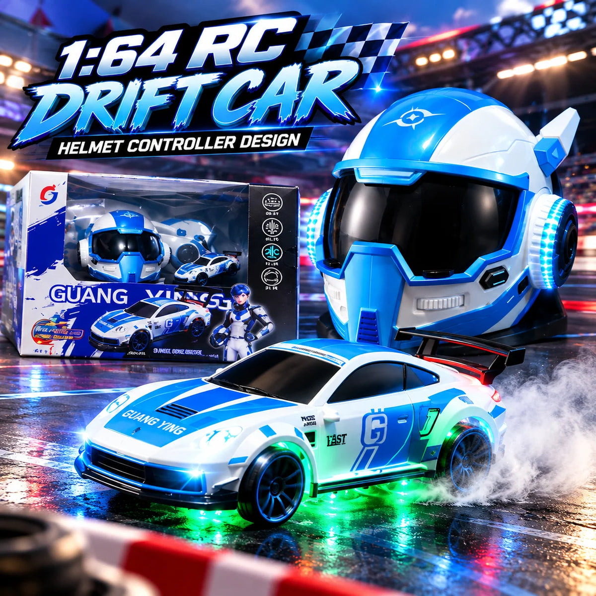 1:64 Mini RC Drift Car