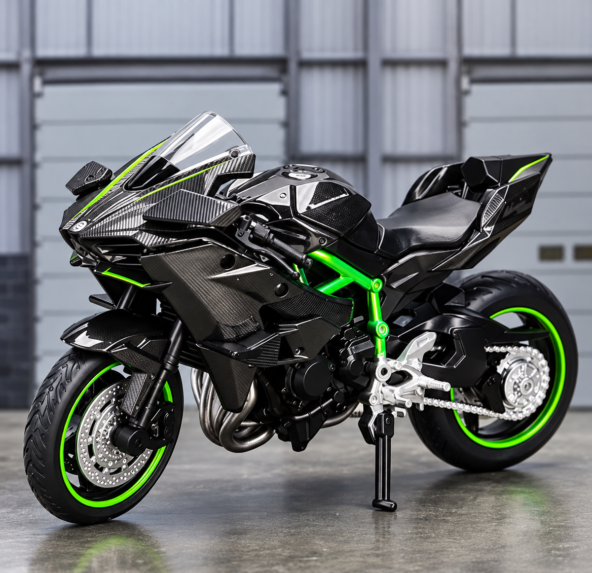 Kawasaki Ninja H2R Model Bike