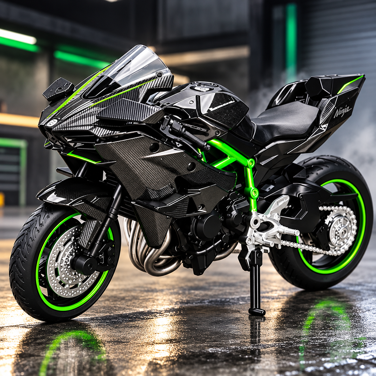 Kawasaki Ninja H2R Model Bike