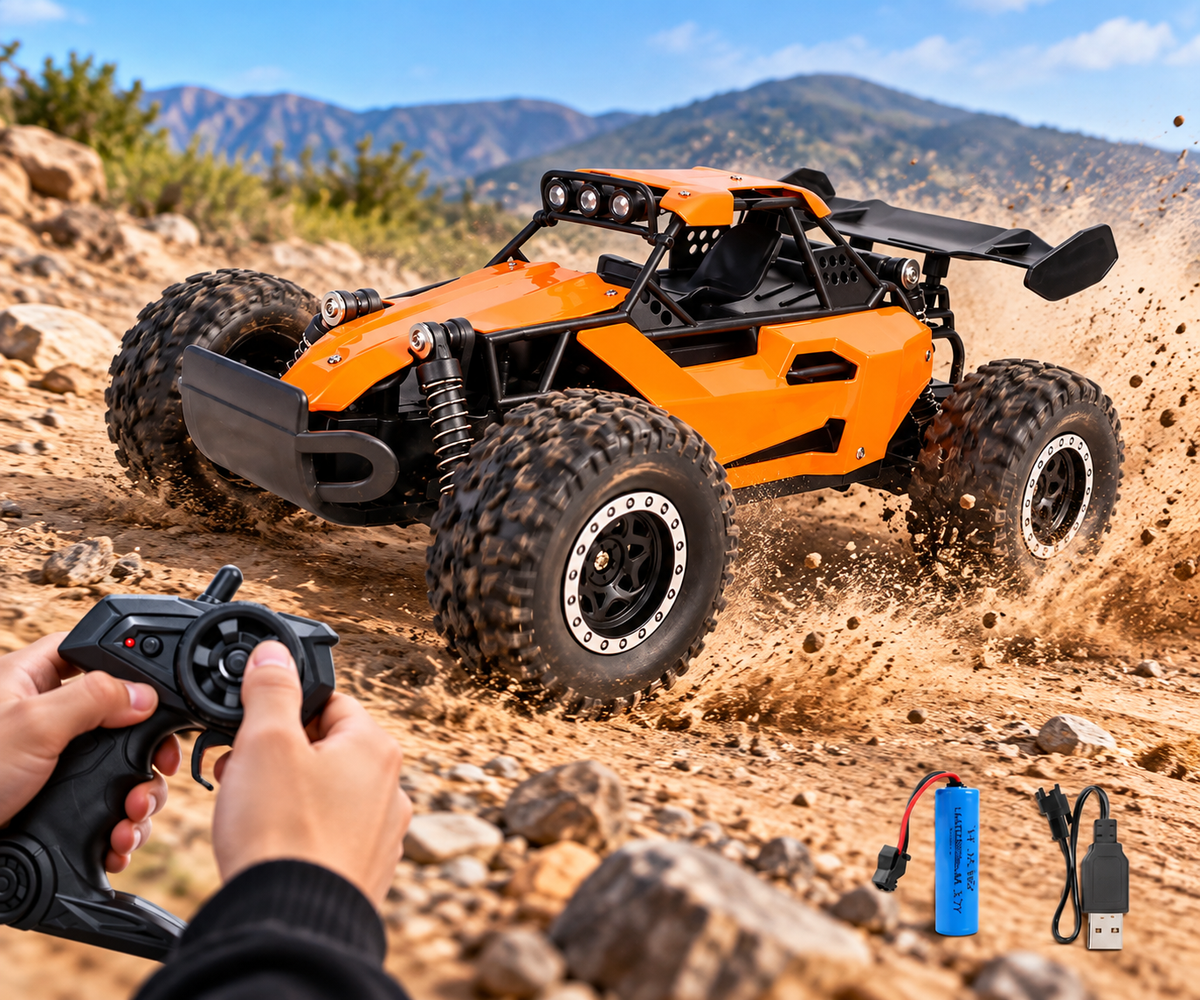 High-Speed RC Off-Road Buggy – All-Terrain Remote Car – image 2