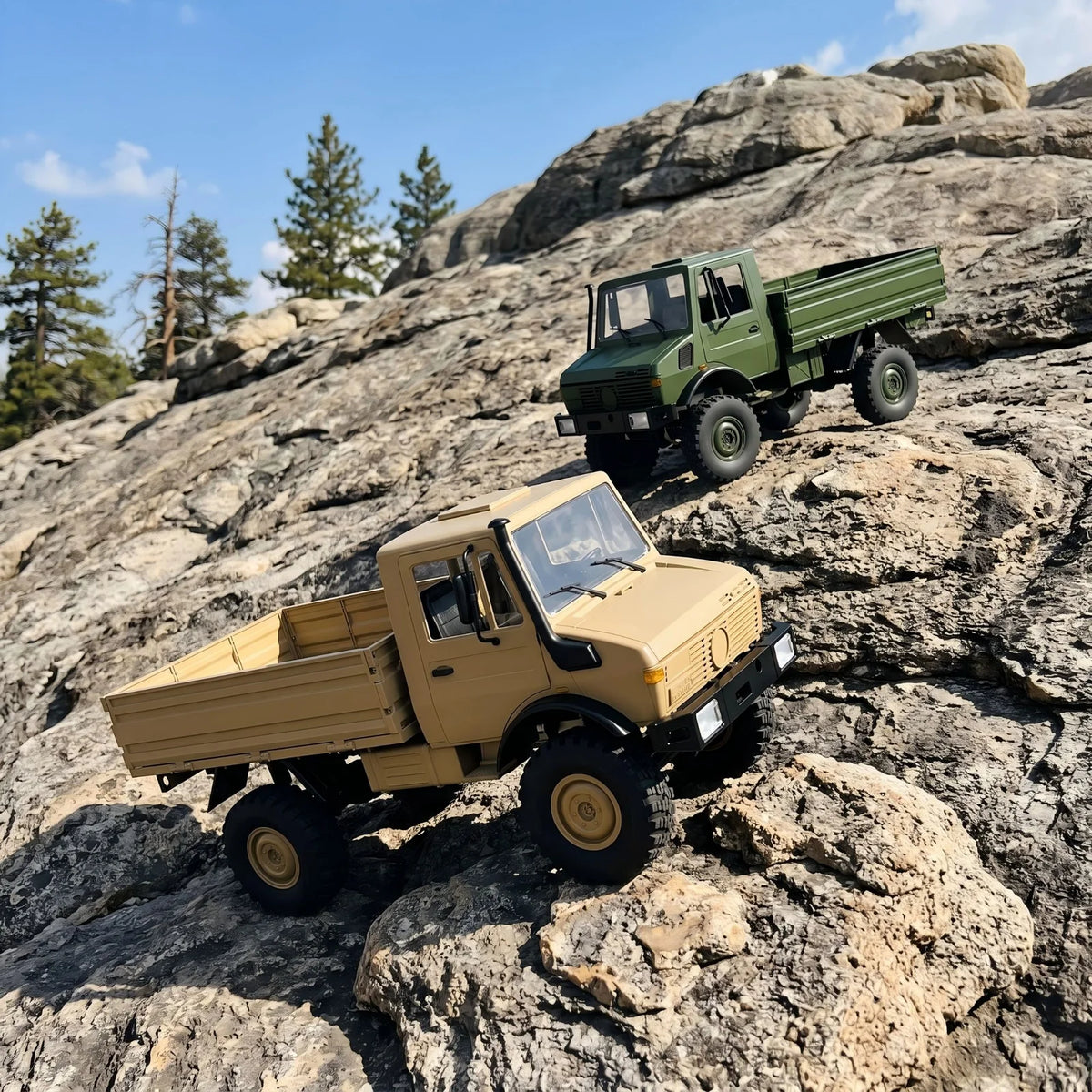 1/12 RC Rock Crawler – Military Off-Road RC Truck – image 7