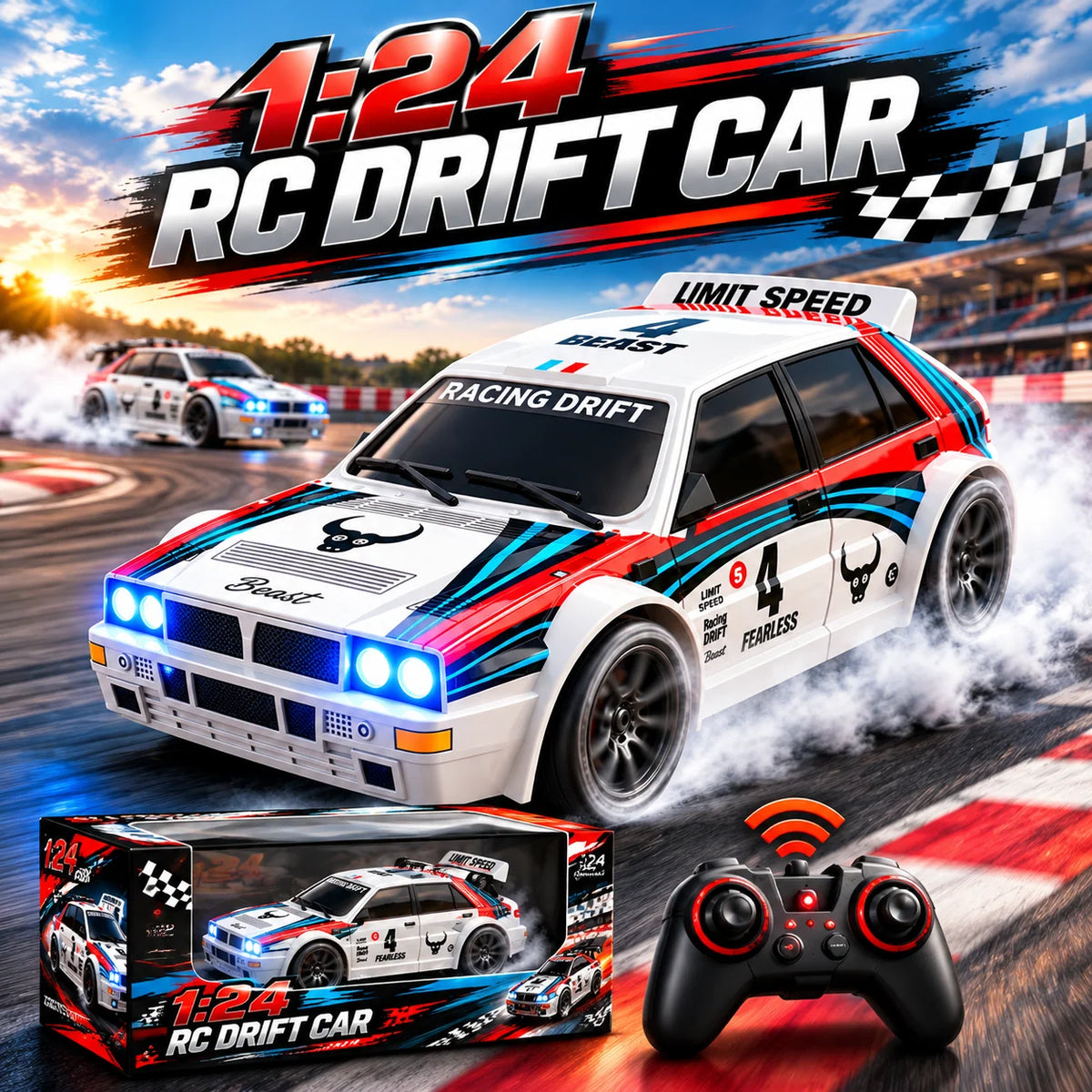 ZNLYRION SG718 1:24 RC Drift Car