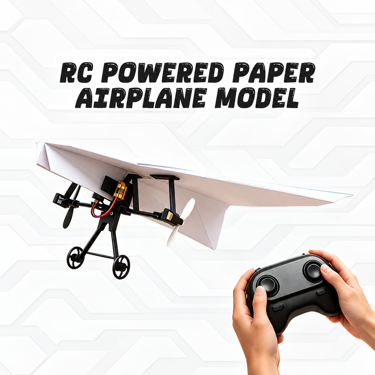 Remote Control Paper Airplane – Easy RC Plane for Kids