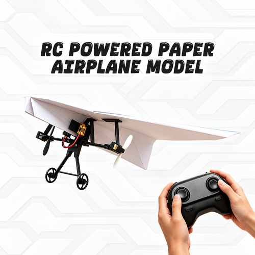 Remote Control Paper Airplane – Easy RC Plane for Kids