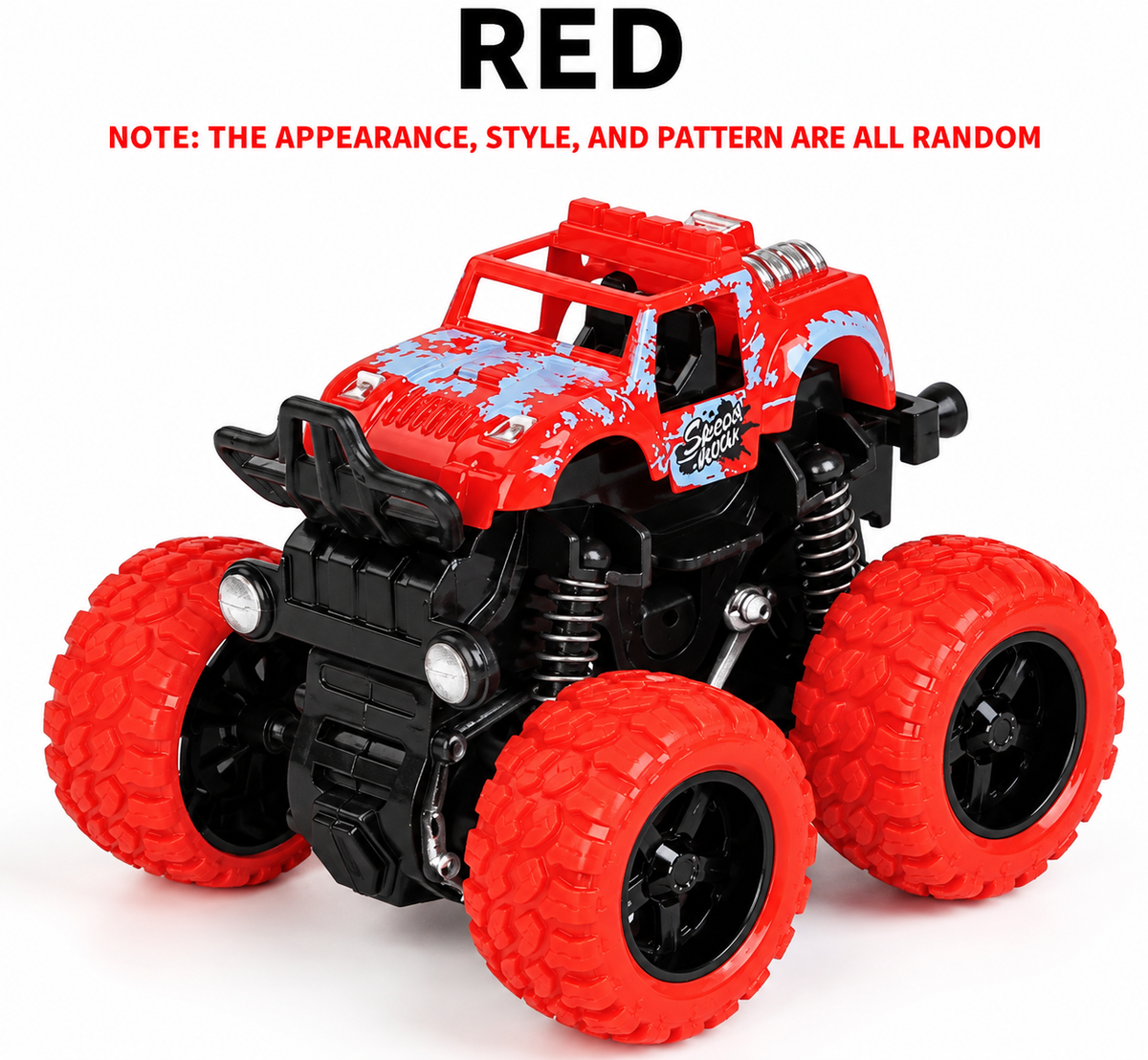 Inertial Off-Road Toy Vehicle