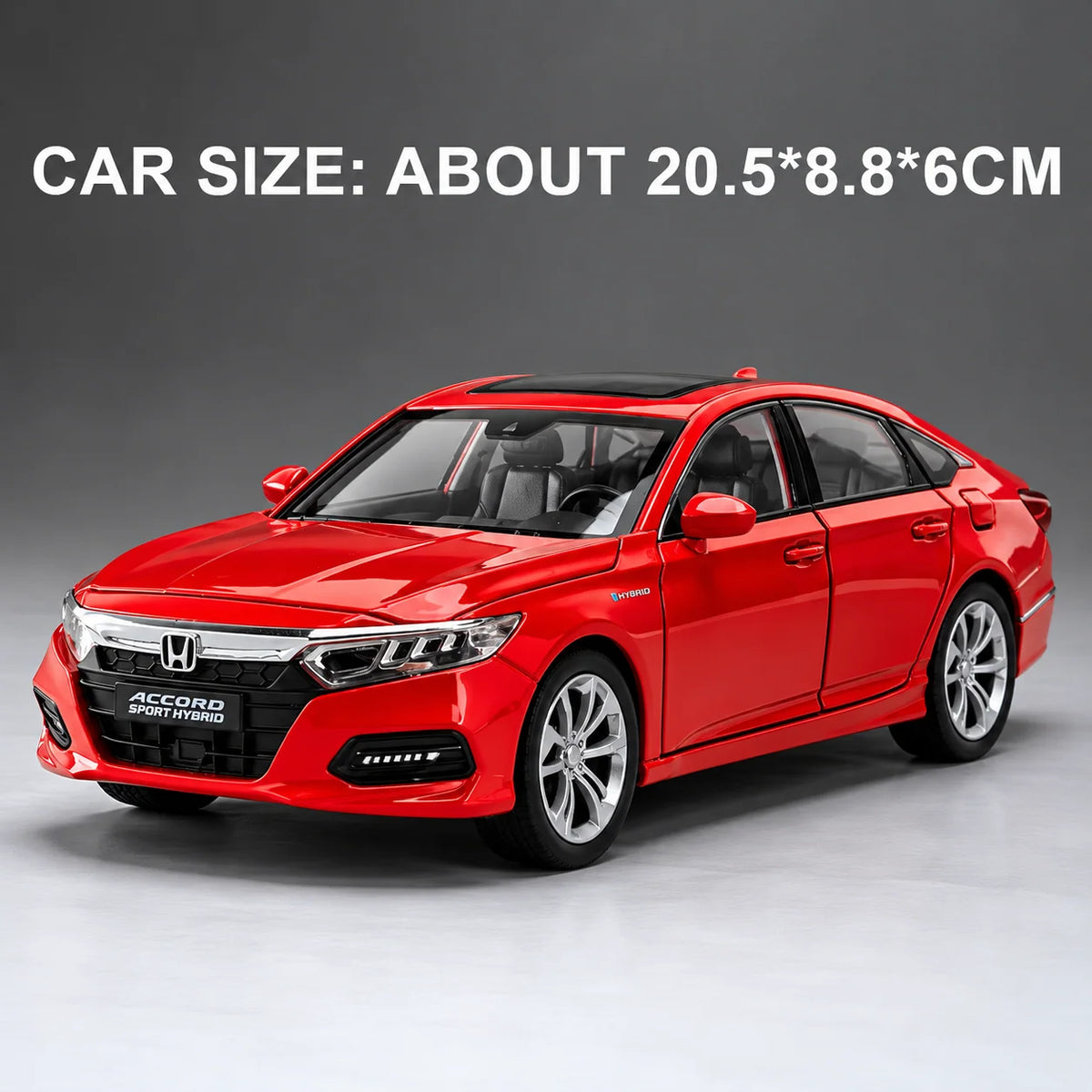 Honda Accord Model Car – Red