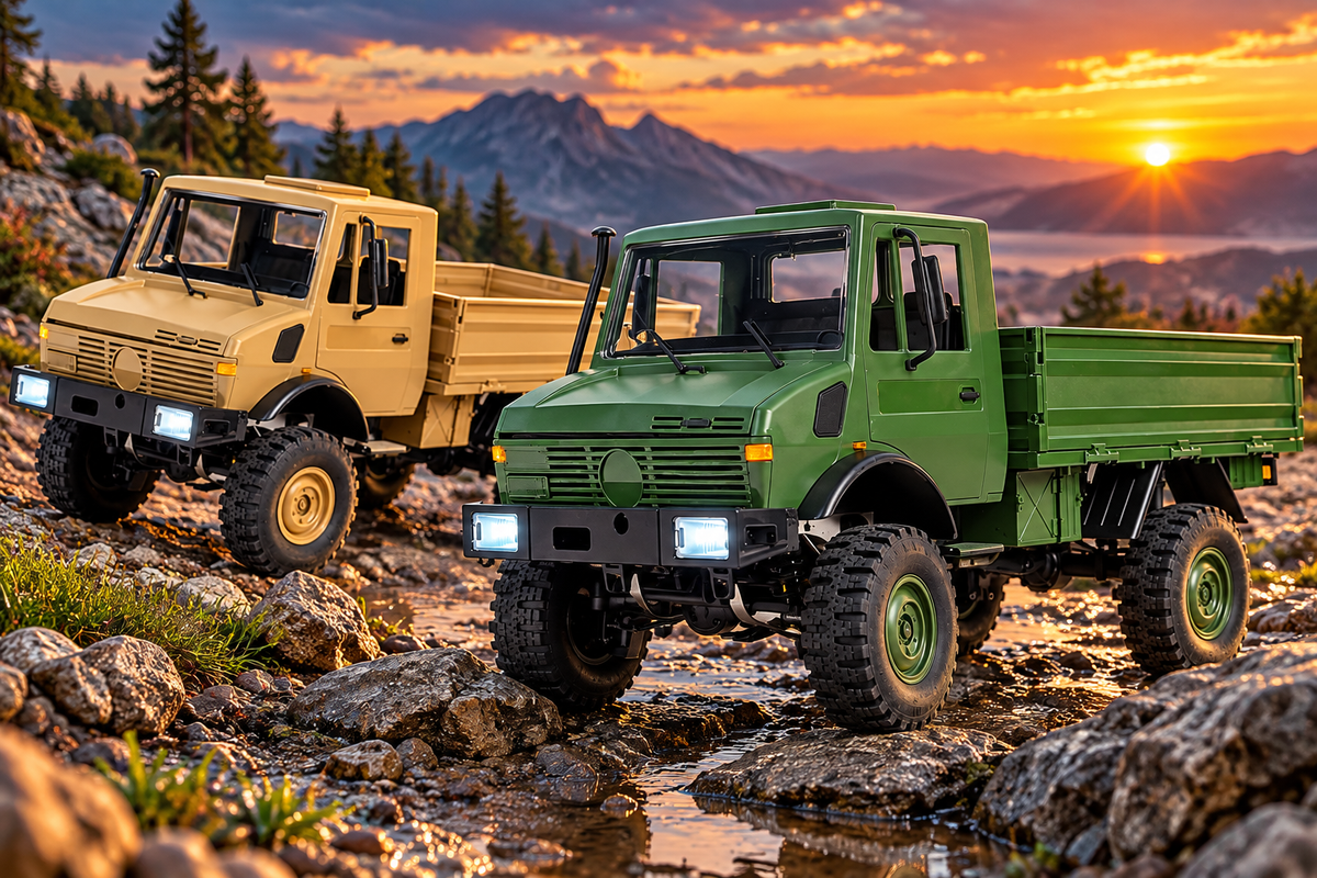 1/12 RC Rock Crawler – Military Off-Road RC Truck – image 8