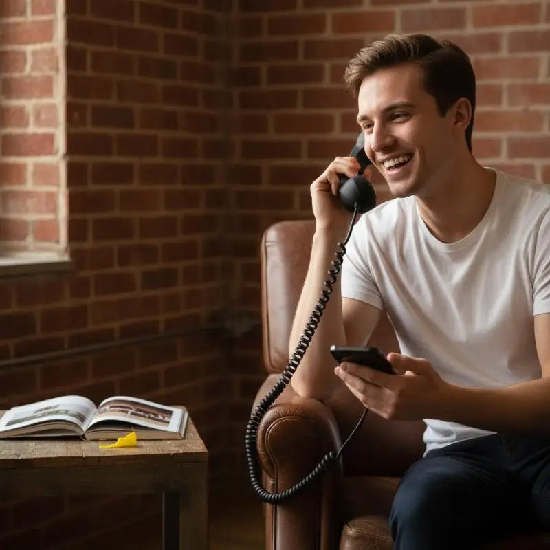 Retro Telephone-Style Type-C Handset