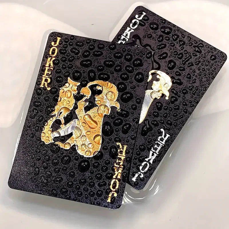 Decorative Playing Cards – Black & Gold Selection